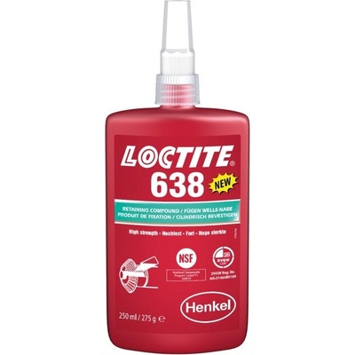 Loctite 638 Vysokopevnostní upevňovač spojů 250 ml
