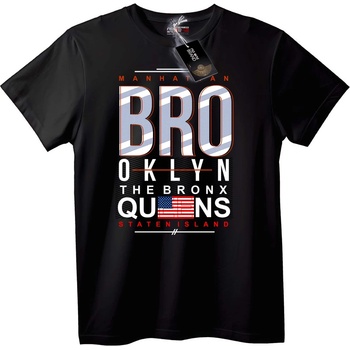 NOONEBRAND Тениска NYC Райони - M, Black