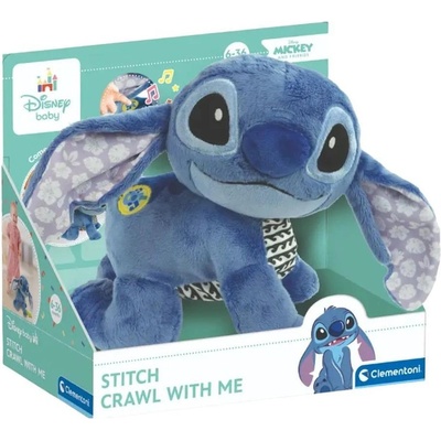 Disney Stitch CLEMENTONI DISNEY BABY Пълзящ Музикален Stitch (1012689F)