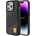 Ferrari Кейс Ferrari Perforated Waves Metal Logo за iPhone 15 Pro, черен (FER000621-0)