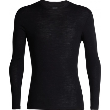 Icebreaker Мъжко мериносово термобельо Icebreaker 175 Everyday L/S Crewe Merino base layer - Black (015-0851-0111)