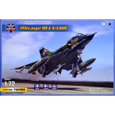 Mirage MODELSVIT III EA/EBR Fighter Bomber 6x camo 1:72
