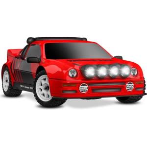 Traxxas Mini Rally Ford RS200 1: 12 4WD VXL RTR червен