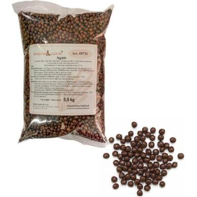 Křupavé kuličky v čokoládě prům.4mm (mléčné) 500 g/sáček
