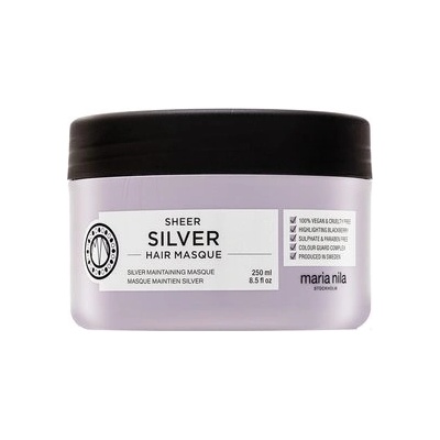 Maria Nila Sheer Silver Hair Masque Укрепваща маска за платиново руса и сива коса 250 ml