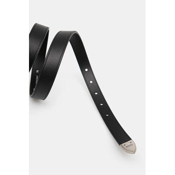 Kenzo Кожен колан Kenzo 20 mm Western Belt дамски в черно FE68CE042L25.99 (FE68CE042L25.99)