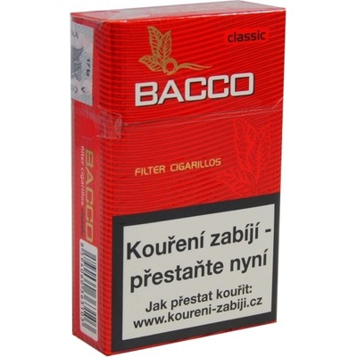 Bacco Filter Cigarillos Classic 17 ks