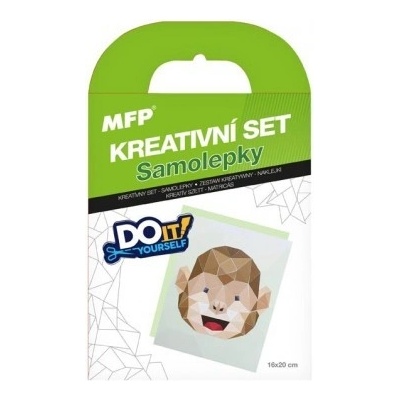 Kreativní set samolepky Opice