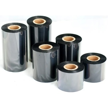 Image 1 of 45 мм/300м Термотрансферна лента wax ag13 черна