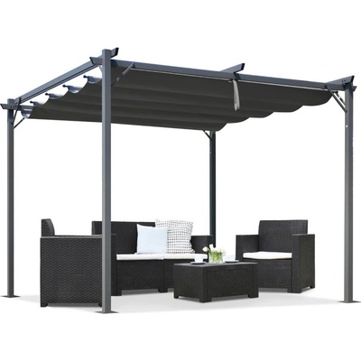 Garden Point GAP215 La Palma 3 x 3 x 2,3m antracit