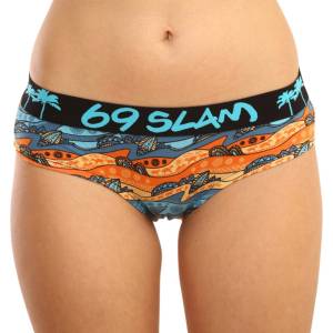 69slam Дамски бикини 69SLAM bamboo ocean lines 69slam | Sin Oranzhev Mnogotsveten | ЖЕНИ | S