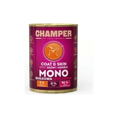 Champer Coat Skin s hovädzinou 400 g