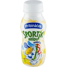 Pribináček Sportík Bifido jogurtový nápoj vanilka 170 ml