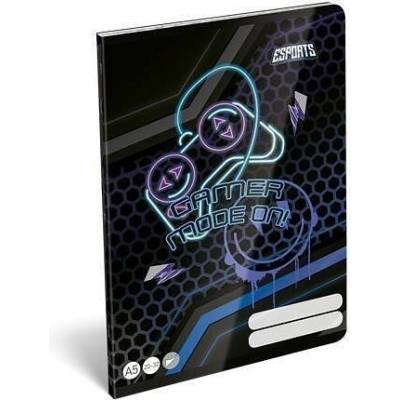 LIZZYSULI Sešit Esport Gamer on duty 20 32 A5 čistý