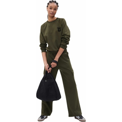 Dámske tepláky GAP CARGO Khaki Čierna