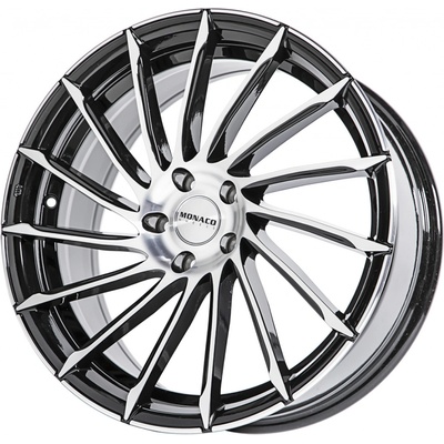 MONACO WHEELS TURBINE 8,5x19 5x112 ET35 gloss black polished – Sleviste.cz