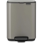 Brabantia Кош за смет Brabantia Bo Pedal 4L, Platinum