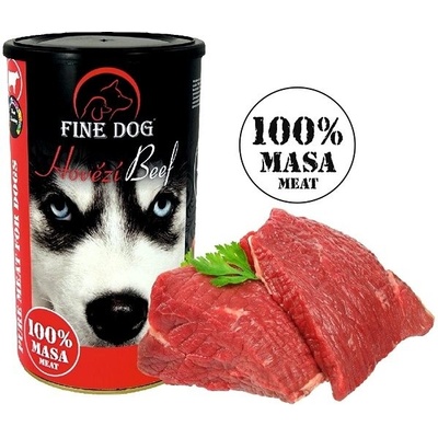 Fine dog Adult Hovadzie 100% Masa 1200 g