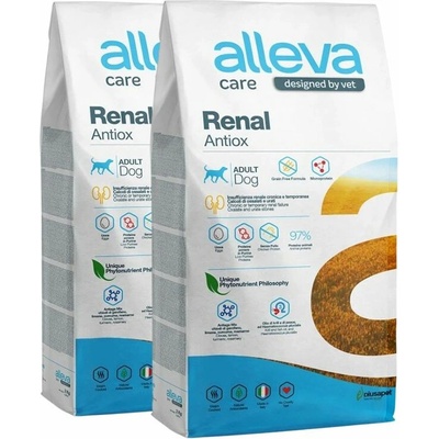 Alleva Care Dog Renal Antiox 2 x 12 kg
