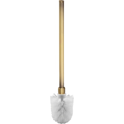 Bemeta Náhradní WC kartáč s rukojetí RETRO bronz 144113017 + bílý kartáč 131567172
