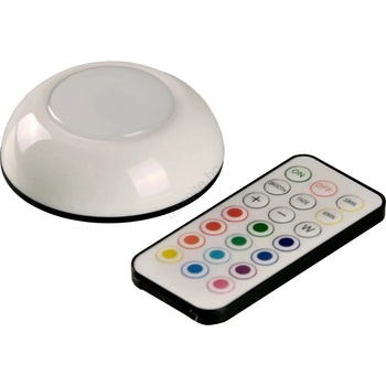 Polux LED RGBW осветление за мебели LED/0, 5W/4, 5V 3xAAA бяло + дистанционно управление (SA2150)