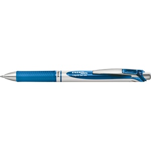 Pentel EnerGel XM BL77 gel pen with push mechanism, blue (pack of 12) - BL77-CO (BL77-CO)