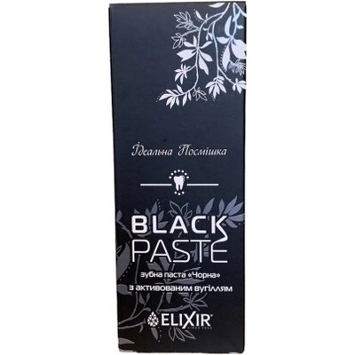 Elixir zářivý úsměv černá s aktivním uhlím 75 ml