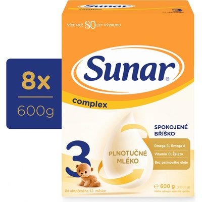 Sunar 3 Complex 8 x 600 g