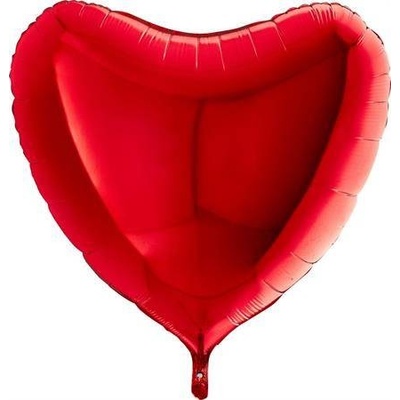 Grabo Nafúknutý balón červeného srdca 91 cm Grabo