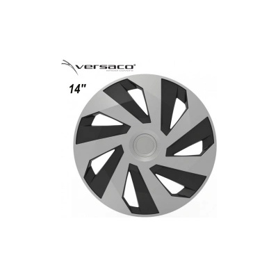 Versaco Тасове за джанти 14" Versaco Vector Silver/Black