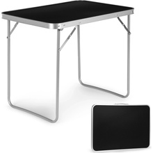 MultiGarden GMFC-FY8060 Skladací kempingový stôl 80 x 60 cm, čierny