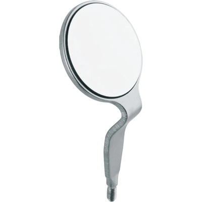 Dentag Rhodiove stomatologické zrkadielko - 22mm - ploché - - 12ks