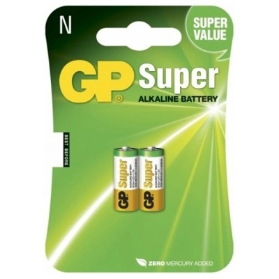 GP Batteries Батерия алкална gp 910a/lr1-2ue2, n lr1, 910a, 1.5v, 2бр