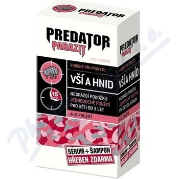 Predator Parazit 2x100 ml+hřeben