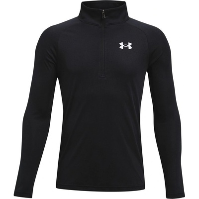 Under Armour Tech 2.0 1/2 Zip Black White