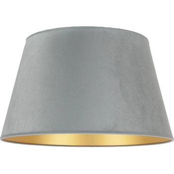 Duolla - Абажур за настолна лампа CONE M E27, Ø 28 см, сив (DU85387)