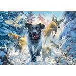 Schmidt Spiele - Puzzle Fredrickson: Labrador in Snow - 1 000 piese