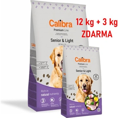 Calibra Dog Premium Line Senior & Light Chicken 15 kg