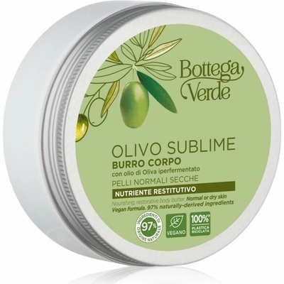 Bottega Verde Olivo Sublime vyživujúce telové maslo s olivovým olejom 150 ml