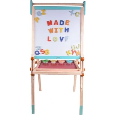 Classic world - Стояща дъренна дъска за рисунане с магнитни букви (CW53887)