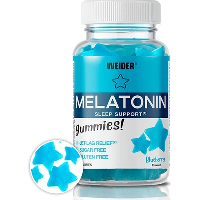 Weider Melatonin UP Gummies 1 mg 60 kapsúl
