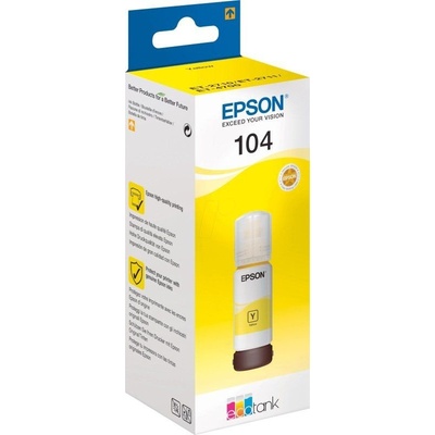 Atrament Epson 104 Yellow - originálny