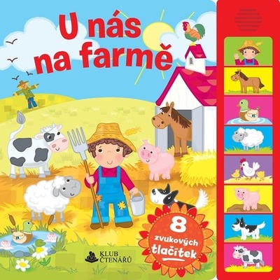 U nás na farmě - 8 zvukových tlačítek a přes 50 prvních slov