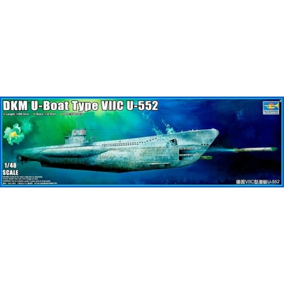 Trumpeter U-Boat Type VIIC U-552 1:48