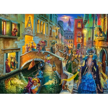 Castorland - Puzzle Venice Carneval - 3 000 piese