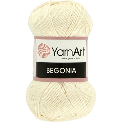 YarnArt Begonia 6194 krémová biela