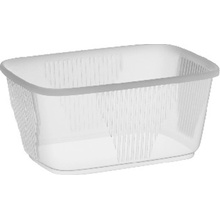 COpack - Miska plastová hranatá průhledná 250 ml (PP) (100 ks)