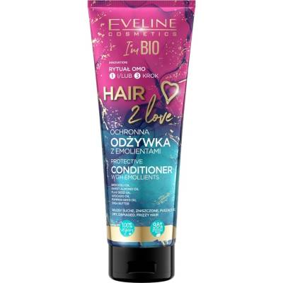 Eveline Cosmetics I'm Bio Hair 2 Love kondicionér pre suché a poškodené vlasy 250 ml
