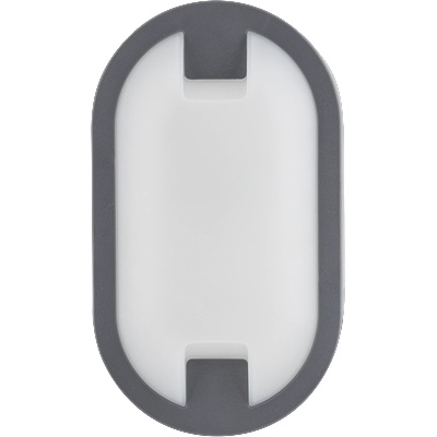 UltraLux Led ПЛАФОНИЕРА ЕЛИПСА, СИВА, 15w, 4000k, 220-240v ac, НЕУТРАЛНА (lbhe1540gr)