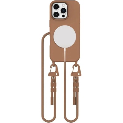 Tech-Protect Калъф Tech-Protect MagNecklace MagSafe за iPhone 16 Pro - кафяв (5906302370276)